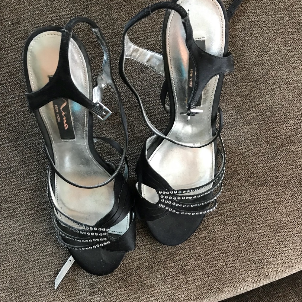 Nina black heels